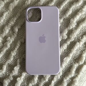 COPY - BRAND NEW NEVER USED! lavender iPhone 13 mag-safe silicone case